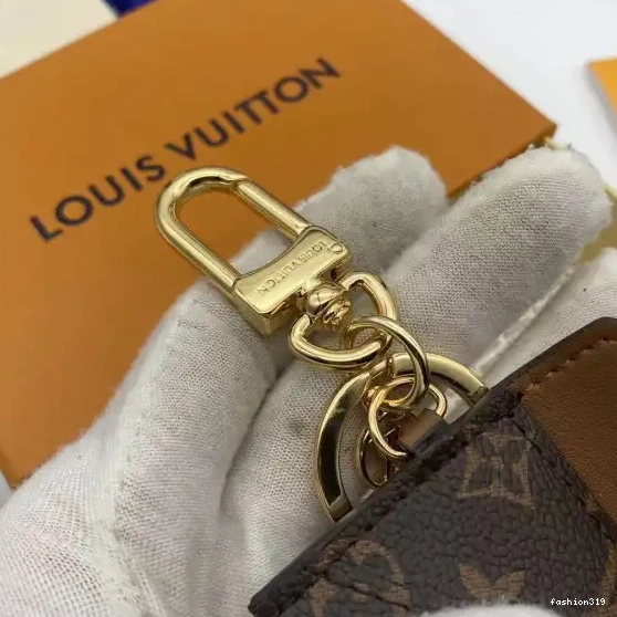 VUITTON AND KEY HOLDER LOUIS KIRIGAMI POUCH BAG CHARM 0412
